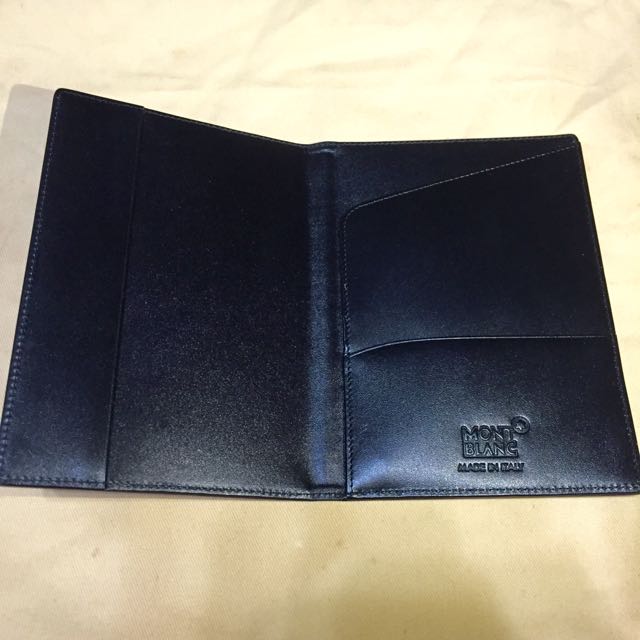 BNIB Mont Blanc Passport Holder, Luxury on Carousell