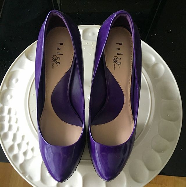 Authentic Branded Pedro Woman new purple shoes size 37 and free a