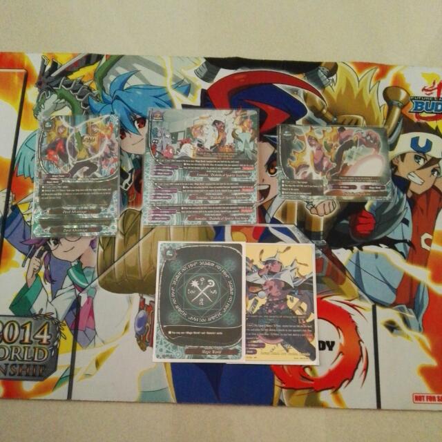 (Buddyfight) Teacher Asmodai Deck, Hobbies & Toys, Toys & Games on