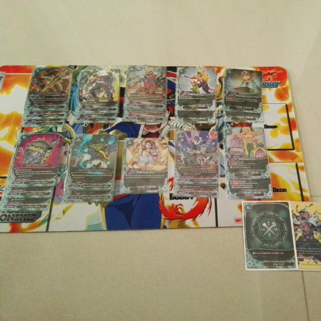 (Buddyfight) Teacher Asmodai Deck, Hobbies & Toys, Toys & Games on