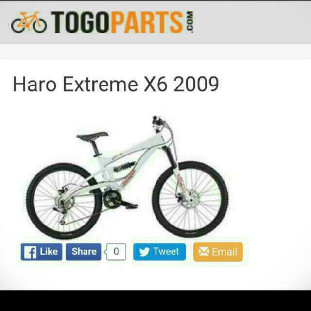 haro extreme x6 comp