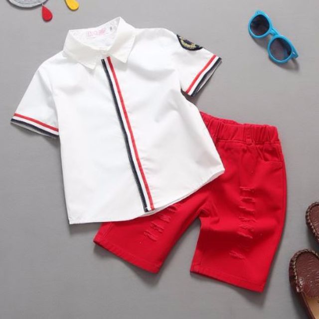 Red bottoms for baby boy sale