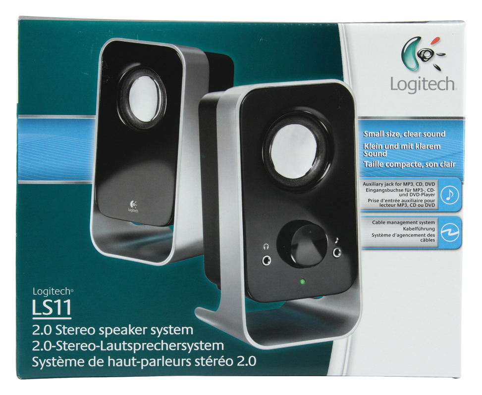 Logitech LS11 Stereo 音響器材, Soundbar、揚聲器、藍牙喇叭、耳擴-