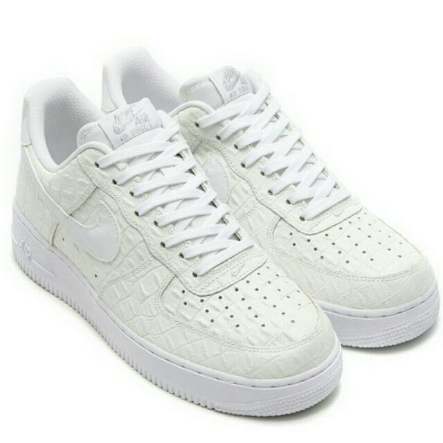 Nike AF1 White Croc Pack BNIB Men s Fashion Footwear Sneakers
