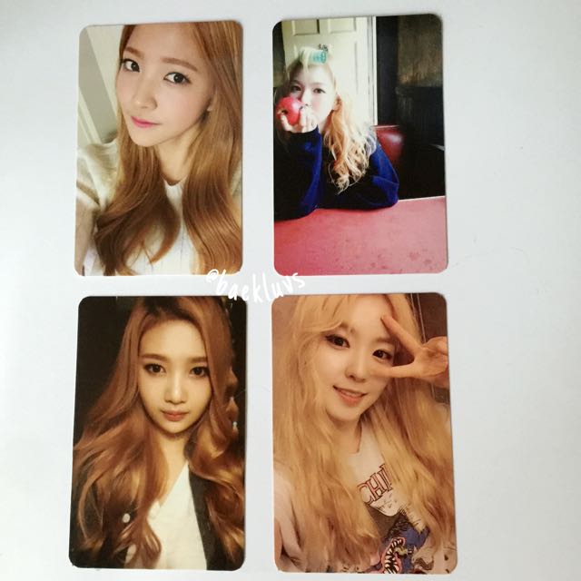 Red Velvet Ice Cream Cake Official Photocard Entertainment K Wave