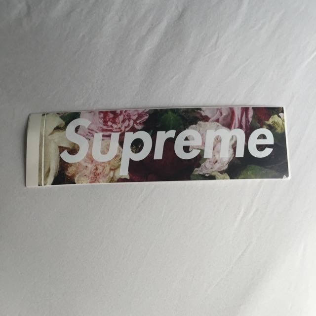 Supreme 2025 pcl sticker