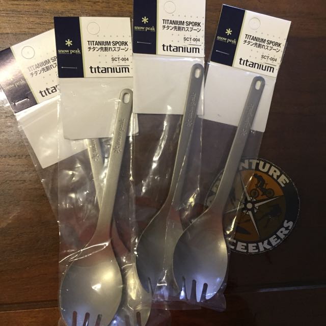 Snow Peak Titanium Spork Titanium