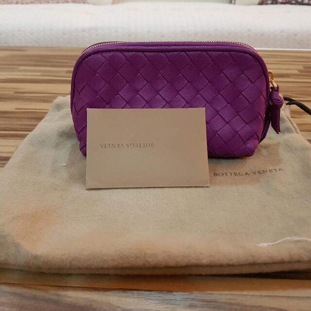 Bottega Mini Pouch, Luxury, Bags & Wallets on Carousell