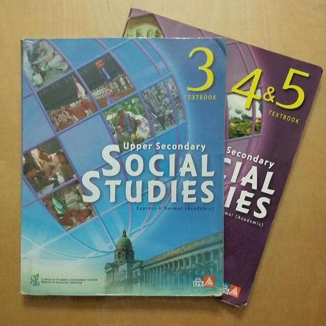 FREE Social Studies Textbook Upper Secondary Express/Normal (Academic