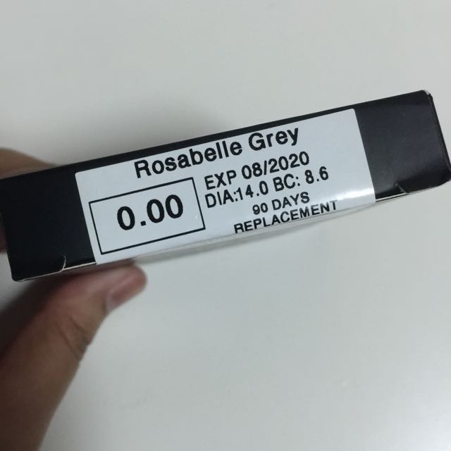 Gray Contact Lens Health Beauty On Carousell