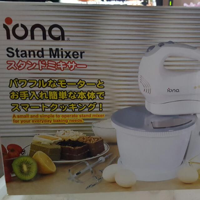 Iona Stand Mixer ( full set ), TV & Home Appliances, Kitchen Appliances