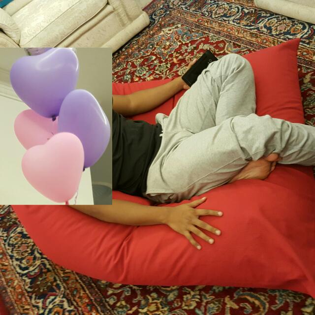 Jumbo Beanbag Custom Made, Furniture & Home Living, Home Decor, Carpets