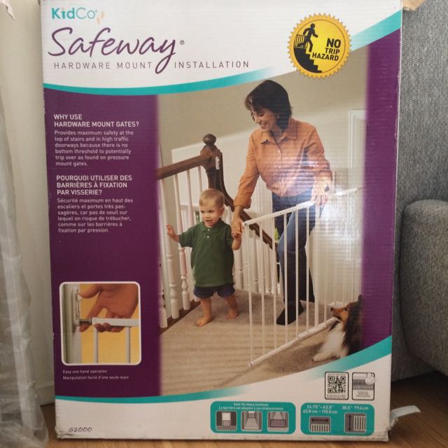 Kidco Safeway Hardwaremount No Trip Safety Gate