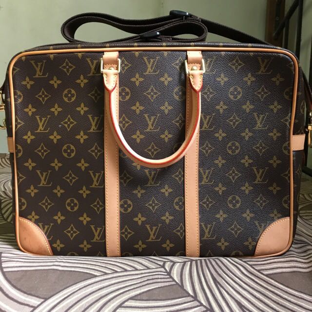 LOUIS VUITTON PORTE DOCUMENT BAG, Luxury, Bags & Wallets on Carousell