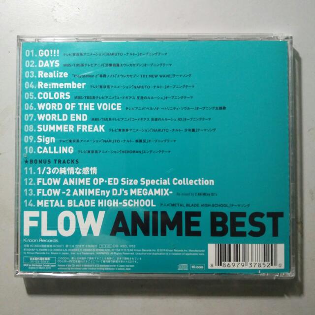 Autographed Flow Anime Best J Pop On Carousell