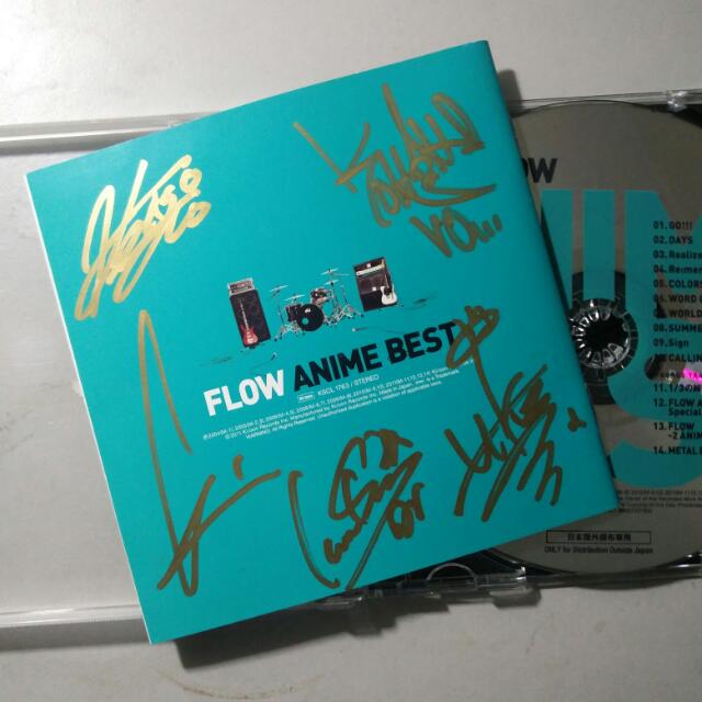Autographed Flow Anime Best J Pop On Carousell