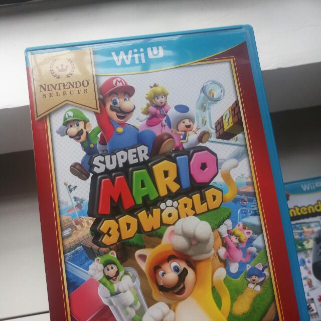 Wii U Super Mario 3d World Toys Games On Carousell