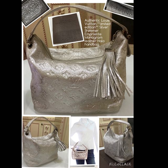Louis Vuitton Limited Edition Monogram Shimmer Halo Shoulder Bag