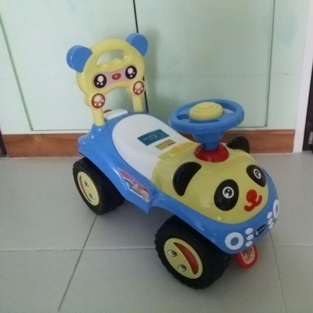 baby panda toy car
