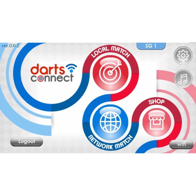 Darts Connect AppBased Electrical Dartboard for Soft Tip Darts, Sports