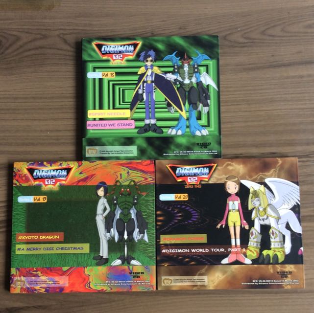 Wallpaper Digimon Adventure 2 Vcd Vol 1 2 3 13 19 And 20 Toys Games For iPhone