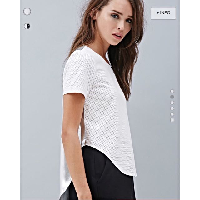 forever 21 metallic top