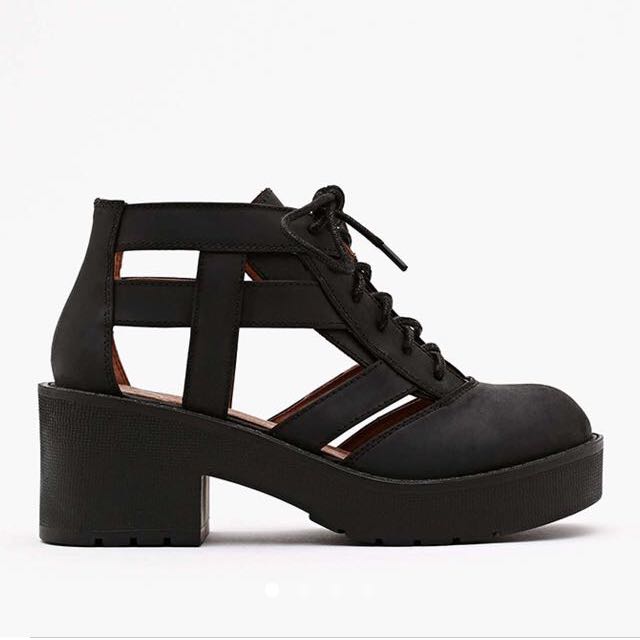 Jeffrey campbell cutout ankle hot sale booties