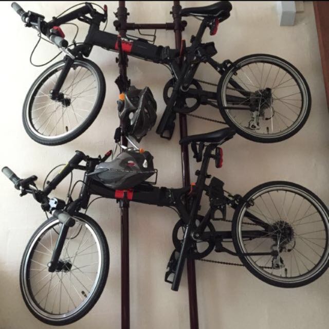 2x Giant Halfway Foldable Bicycles (Category: Bicycles) located in Singapore. Submitted by garyeo (Listing ID 57504695, Image 2). Description: 2x Giant Halfway Foldable Bicycles For sale ONLY! What you see is what you get. Used but in mint condition with accessories included. 2 units available. $950 per unit. $1600 for both. Fixed price. Self collection to be arranged by buyer..