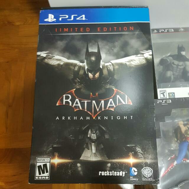 batman arkham knight ps4 limited edition
