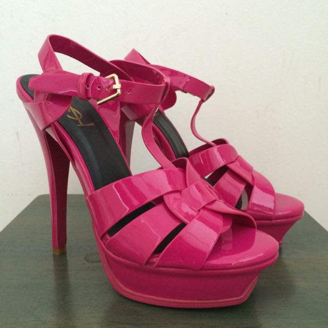 BN Replica YSL Tribute In Hot PInk Women s Fashion Jewelry