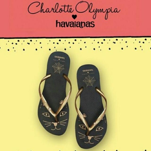charlotte olympia flip flops
