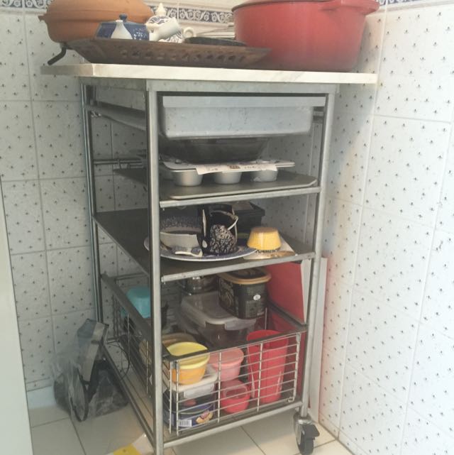 Ikea Grundtal Kitchen Cart Reserved Furniture On Carousell