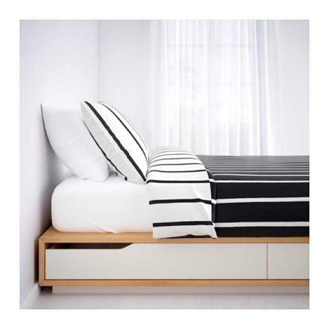 Ikea Mandal Bed Frame Furniture On Carousell