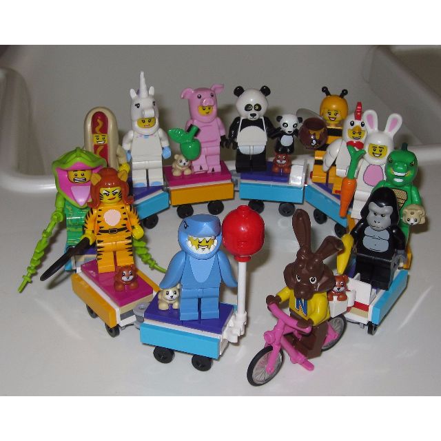 lego mascot minifigures