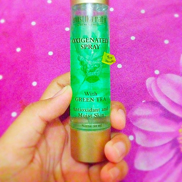 Mustika Ratu Oxigenated Spray Health Beauty On Carousell
