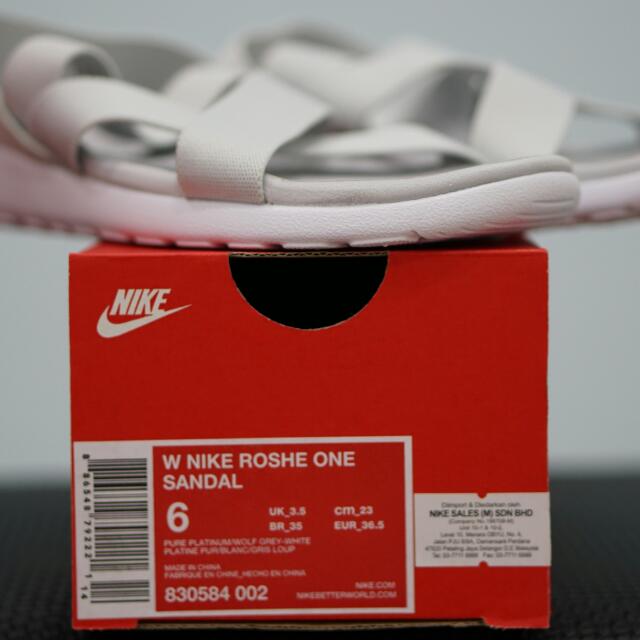 nike roshe one sandal