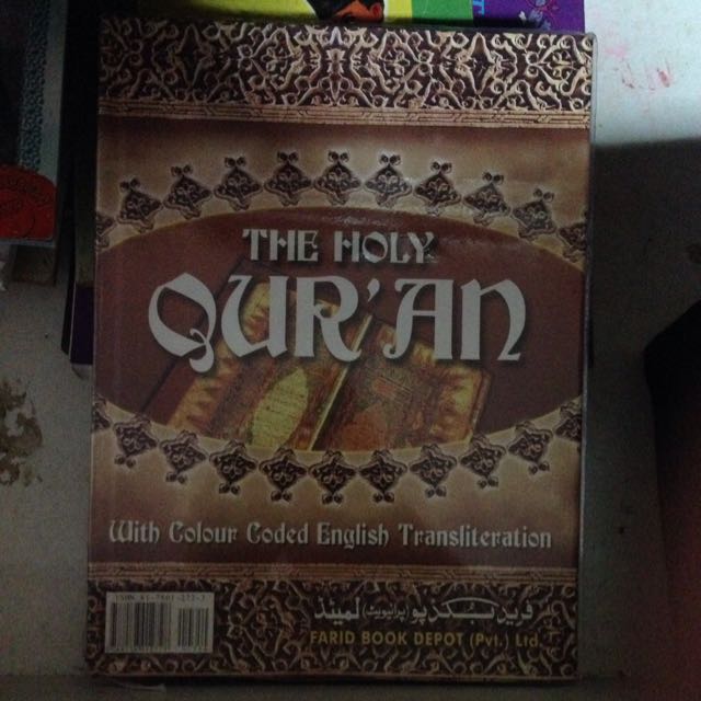 Quran With Colour Coded English Translation Hobbies Toys Books Magazines Religion Books On Carousell
