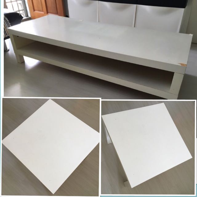Used Ikea Tv Console And Side Tables 1466396525 62a2a715 