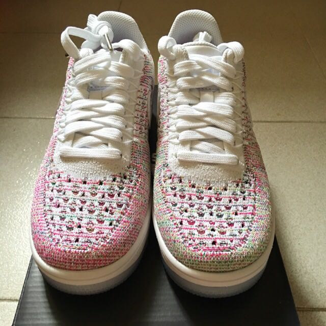 Nike air force outlet 1 flyknit low multicolor