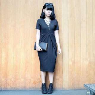 Clothing Company Dress Black