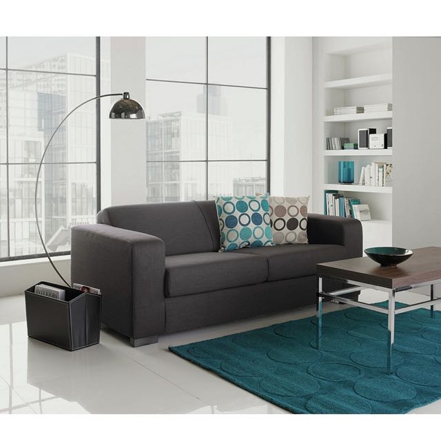 Argos Ava Large Sofa Charcoal Grey On Carou Argos Ava Large Sofa Charcoal Grey On