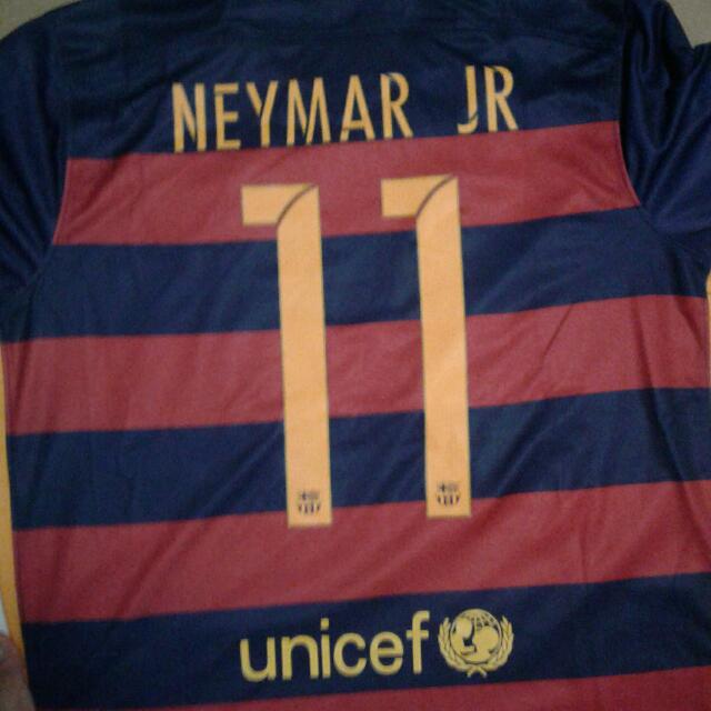 Barcelona 15 16 Neymar Jr Jersey Home Sports On Carousell