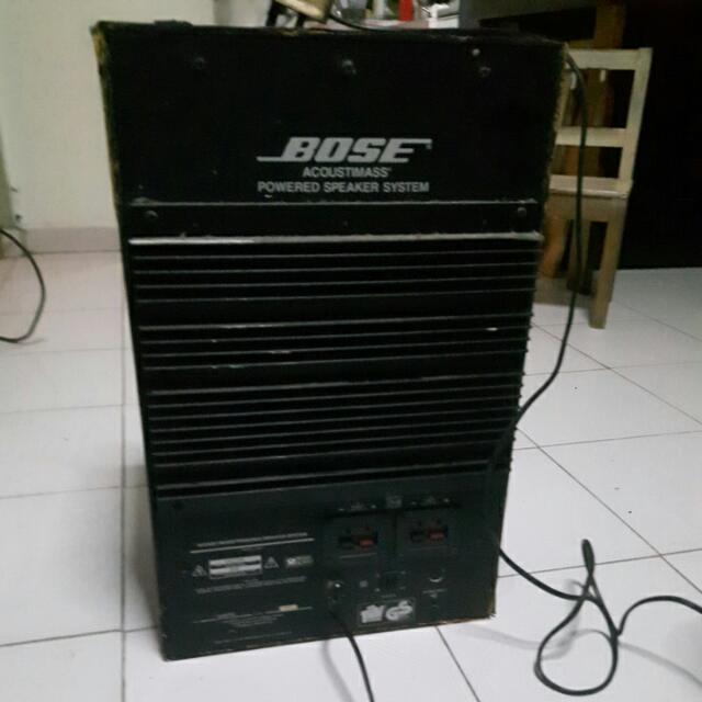 bose acoustimass powered speaker system