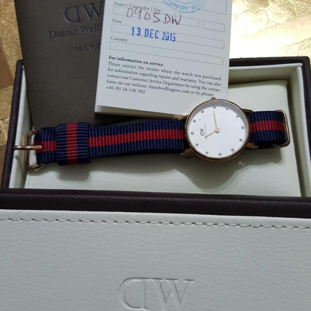 Daniel Wellington Classy Oxford 26mm Mobile Phones Gadgets Wearables Smart Watches on Carousell