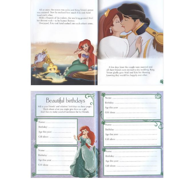 Brand New Disney Princess Ariel S Book Of Secrets Books