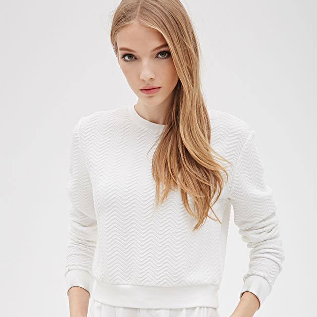Forever 21 chevron sweater hot sale