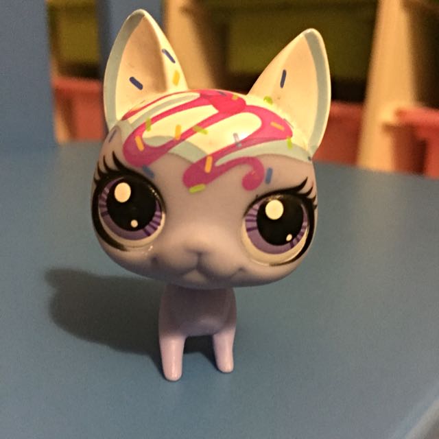 LPS French Bulldog Rare Hobbies Toys Toys Games on Carousell