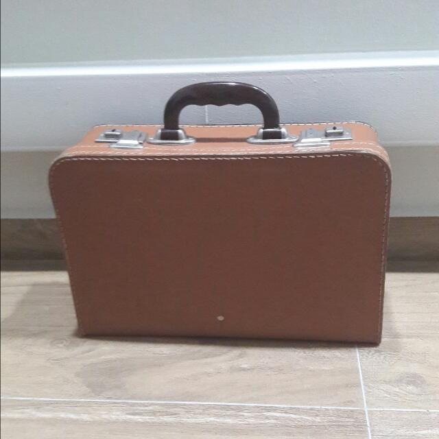 ?Mini Leather Suitcase?, Vintage