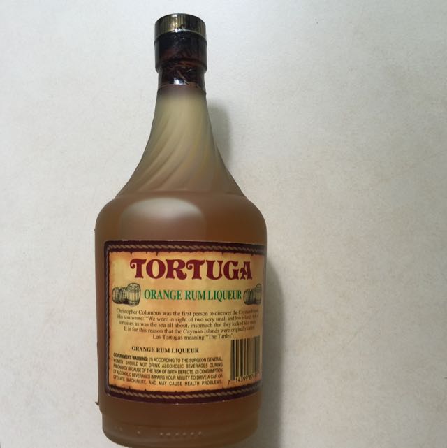 Tortuga Orange Rum Liquer, Food & Drinks, Alcoholic Beverages on Carousell