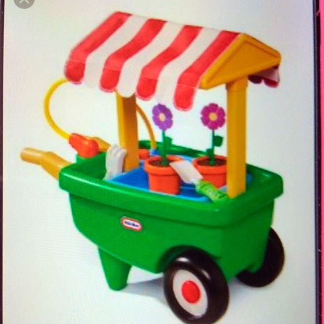 Little tikes garden cart on sale